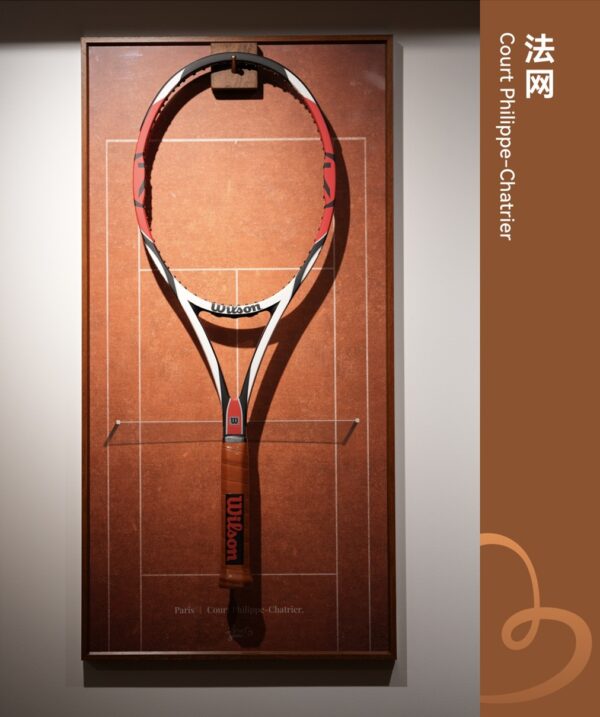 Grand Slam Tennis Backdrop-French Open（Excluding the racket）